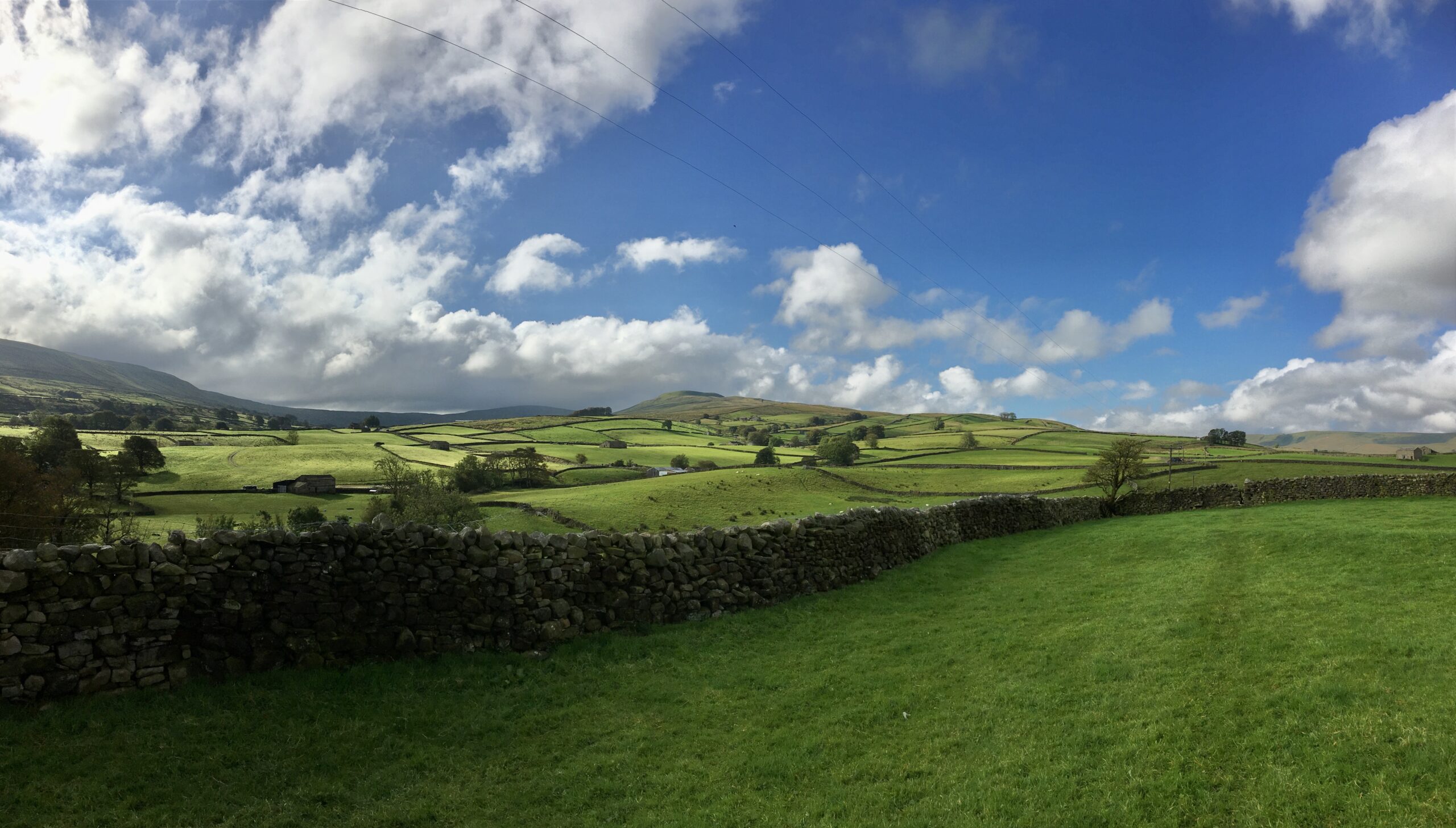 a Wensleydale view in the Yorkshire Dales